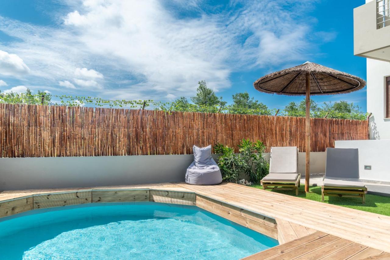 Cozy House With Pool Near Beach Gazi Kültér fotó