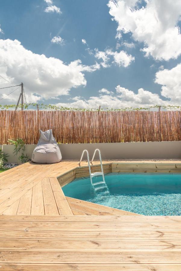 Cozy House With Pool Near Beach Gazi Kültér fotó
